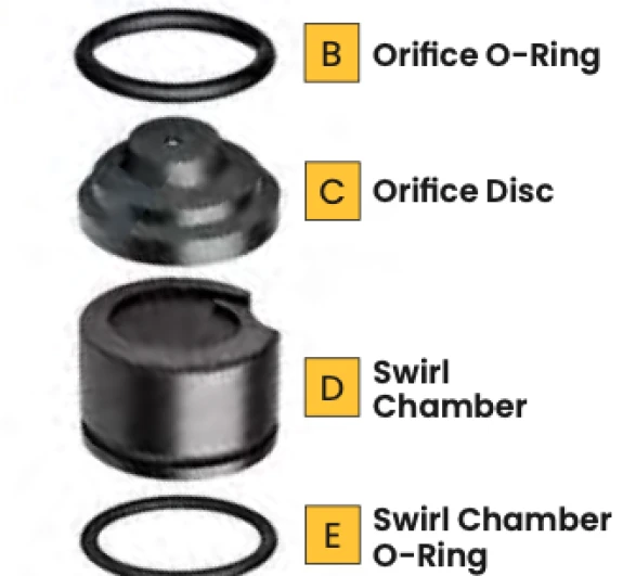 Nozzle SDX® Compact 2 sdx_compact_assembly